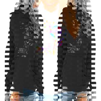 Funny Corgi Dandelion Flower Dog Lover Watercolor Men Women Women Hoodie | Mazezy