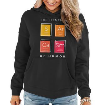 Funny Dad Sarcasm Elements Of Humor Unique Gift For Her Him Women Hoodie | Mazezy