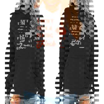 Funny Flamingo I Dont Give A Flying Flock Women Hoodie | Mazezy