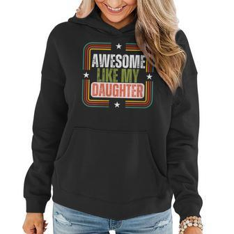 Mom & Dad From Daughter Parents' Day Women Hoodie | Mazezy