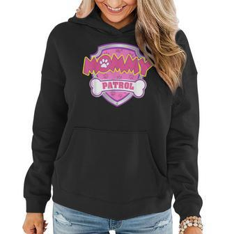 Mommy-Patrol-Dog Mom Dad For Women Hoodie - Seseable