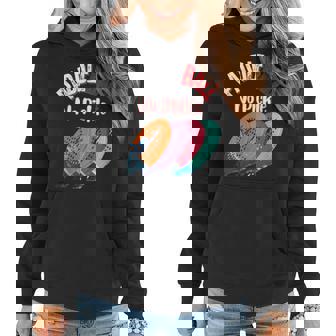 Paddleball No Pickleball Beach Four Wall & One Wall Women Hoodie | Mazezy