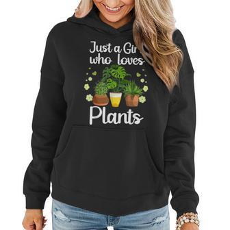 Funny Plant Design For Women Girls Gardener Plant Lovers Women Hoodie - Seseable