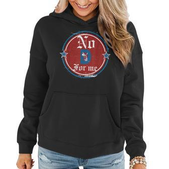 Funny Political No D Anti Liberal For Men And Women Women Hoodie - Seseable