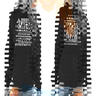 Funny Retirement Men Women Retiree Warning Im Retired Women Hoodie - Thegiftio UK
