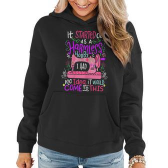Funny Sewing Quote Cute Sewing Machine Sewing Lovers Women Women Hoodie | Mazezy