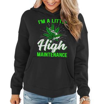Funny Weed Joke 420 Marijuana Graphic Men Women Cannabis Women Hoodie | Mazezy