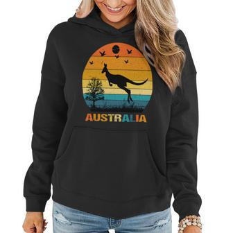 G Day Mate Kangaroo Aussie Animal Australia Flag Australia 2 Women Hoodie - Monsterry DE