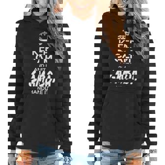 Gamboa Name Gift Keep Calm And Let Gamboa Handle It V2 Women Hoodie - Seseable
