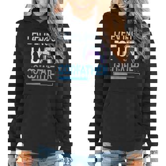 Gamer Leveling Up To Godfather Loading Grandpa Father Daddy Women Hoodie | Mazezy
