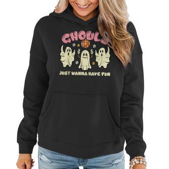 Ghouls Just Wanna Have Fun Halloween Costume Women Hoodie - Thegiftio UK