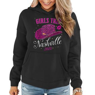 Girls Trip Nashville 2023 For Weekend Birthday Squad Women Hoodie - Monsterry DE