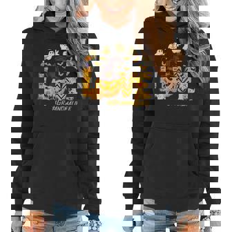 Gjxg Love Scary Pumpkin Grandma Life Fall Autumn Halloween Women Hoodie | Mazezy