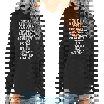 Godfather Because Grandpa Is For Old Guys Funny Fathers Day Women Hoodie | Mazezy