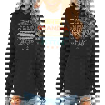 Godfather Grandpa Great Grandpa I Just Keep Getting Better Women Hoodie | Mazezy