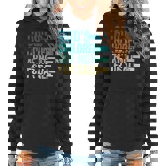 Gods Children Are Not For Sale Funny Quote Women Hoodie | Mazezy