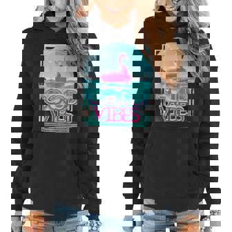 Good Vibes Good Vibes Only Edm Rave Flamingo Women Hoodie | Mazezy