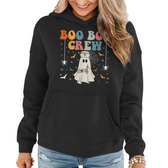 Groovy Boo Boo Crew For Cna Er Rn Lpn Halloween Nurse Women Hoodie | Mazezy