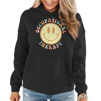 Groovy Occupational Therapy Occupational Therapist Ot Women Hoodie - Monsterry