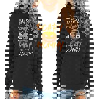 Halloween Scary Mommy Mom Costume Pumpkin Funny Women Hoodie | Mazezy