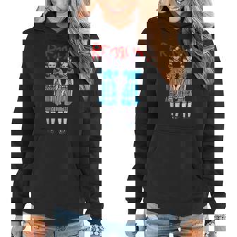 Halloween Scary Movie Cinema Classic Murder Twins Women Hoodie | Mazezy