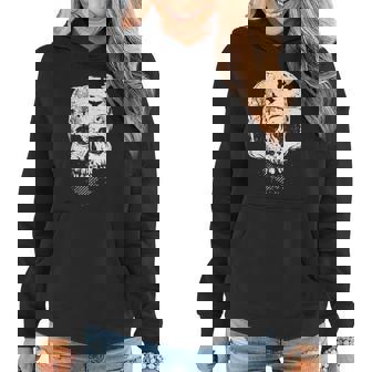 Halloween Skull Decor Vintage Gothic Costume Men Or Women Gift For Womens Women Hoodie | Mazezy