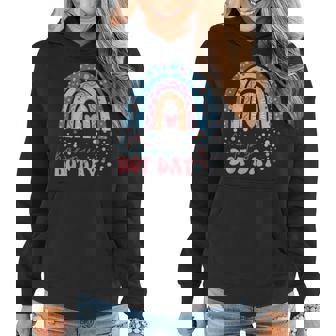 Happy Dot Day 2023 Colorful Rainbow Polka Dot Boys Girls Women Hoodie - Seseable