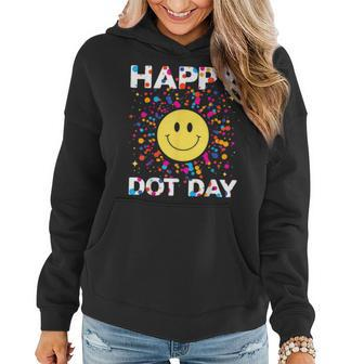 Happy Dot Day Colorful Rainbow Polka Dot Boys Girls Youth Women Hoodie | Mazezy
