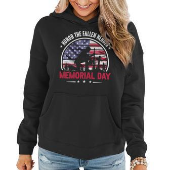 Honor The Fallen Thank The Living Veterans Day 279 Women Hoodie - Monsterry