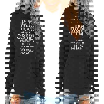 Horse Halloween Costume Easy Funny Gift Idea Halloween Funny Gifts Women Hoodie | Mazezy