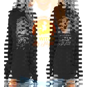 Housekeeping By Day Witch By Night Housekeeping Halloween Gift For Womens Women Hoodie | Mazezy