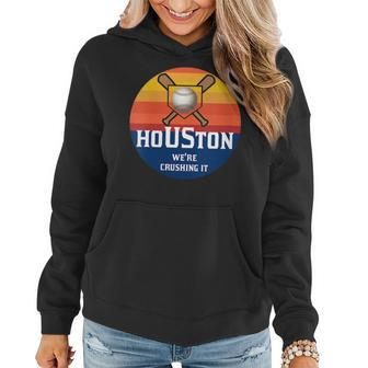 Houston Texas Baseball City Of Houston Pride Women Hoodie | Mazezy