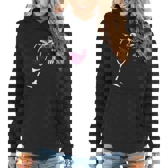 Hummingbird Wine Hummingbird Bird Lover Women Hoodie | Seseable UK