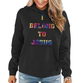 I Belong To Jesus Christian Gym Apparel Christian Dad Funny Gifts For Dad Women Hoodie | Mazezy