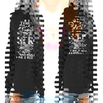 I Make The Rules Funny Matching Sibling Oldest Sister Women Hoodie | Mazezy