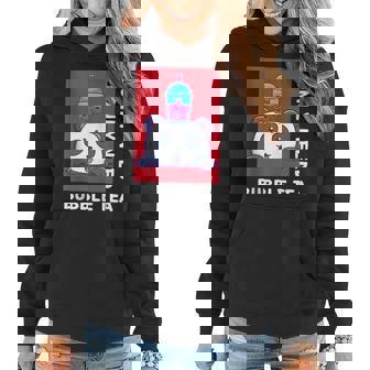 I Only Need Boba Milk Tea Cute Kawaii Panda Boba Milk Tea Women Hoodie | Mazezy