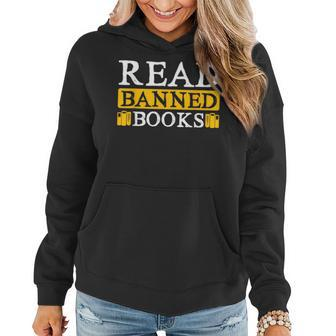 I Read Banned Books Rainbow Readers Reading Book Reading Funny Designs Funny Gifts Women Hoodie | Mazezy