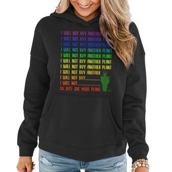 I Will Not Buy Another Plant Ok Just One More Plant - Snake Women Hoodie - Thegiftio UK