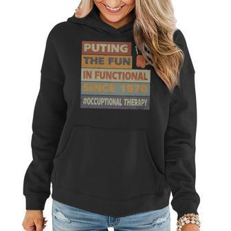 Idea For Ot Retro Vintage Occupational Therapy - Idea For Ot Retro Vintage Occupational Therapy Women Hoodie - Monsterry AU