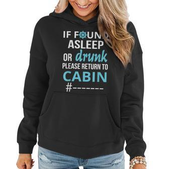 If Found Asleep Or Drunk Please Return Cruise Attire Cruise Funny Gifts Women Hoodie | Mazezy