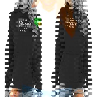 Im A Pickleball Wife Funny Pickleball Addicts Spouse Women Hoodie | Mazezy