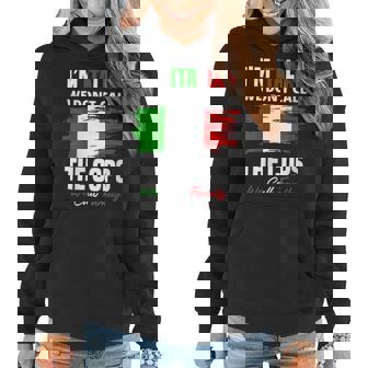 Im Italian Family Mafia Funny Italy Italian Women Hoodie | Mazezy
