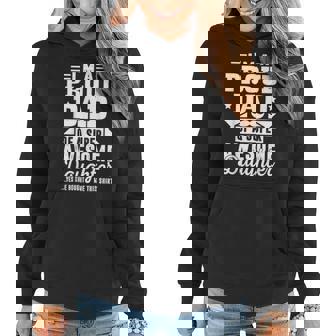 Im Proud Dad Of Super Awesome Daughter Fathers Day Women Hoodie | Mazezy