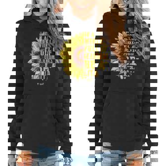 In A World Full Of Grandmas Be A Lita Sunflower Hippie Women Hoodie | Mazezy