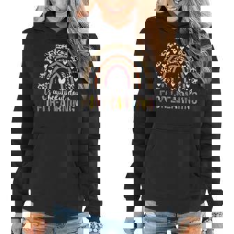Its A Beautiful Day For Learning Rainbow Teacher Students Women Hoodie | Mazezy