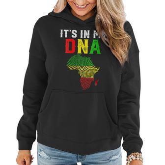 Its In My Dna Junenth Black Men Women Africa American Women Hoodie - Seseable