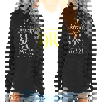 Its Miss Ms Mrs Dr Actually Phd Doctor Women Hoodie - Thegiftio UK