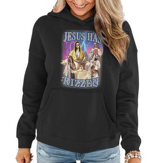 Jesus Has Rizzen Women Hoodie - Seseable