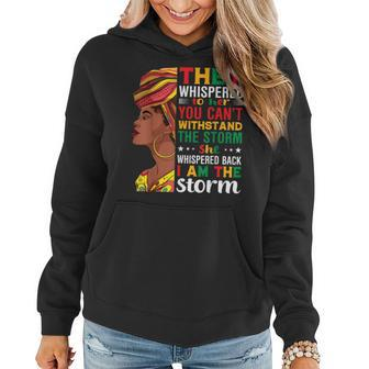 Junenth African American Women They Whispered To Her Women Hoodie | Mazezy