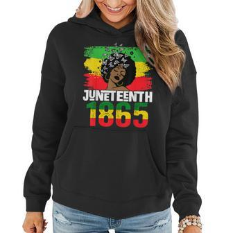 Junenth Is My Independence Day Black Women Black Pride Women Hoodie | Mazezy UK